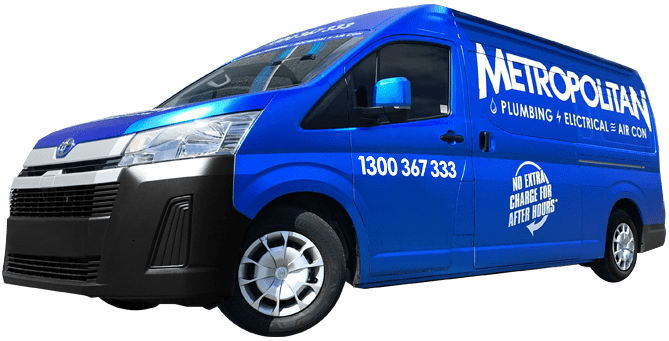 metropolitan blue van